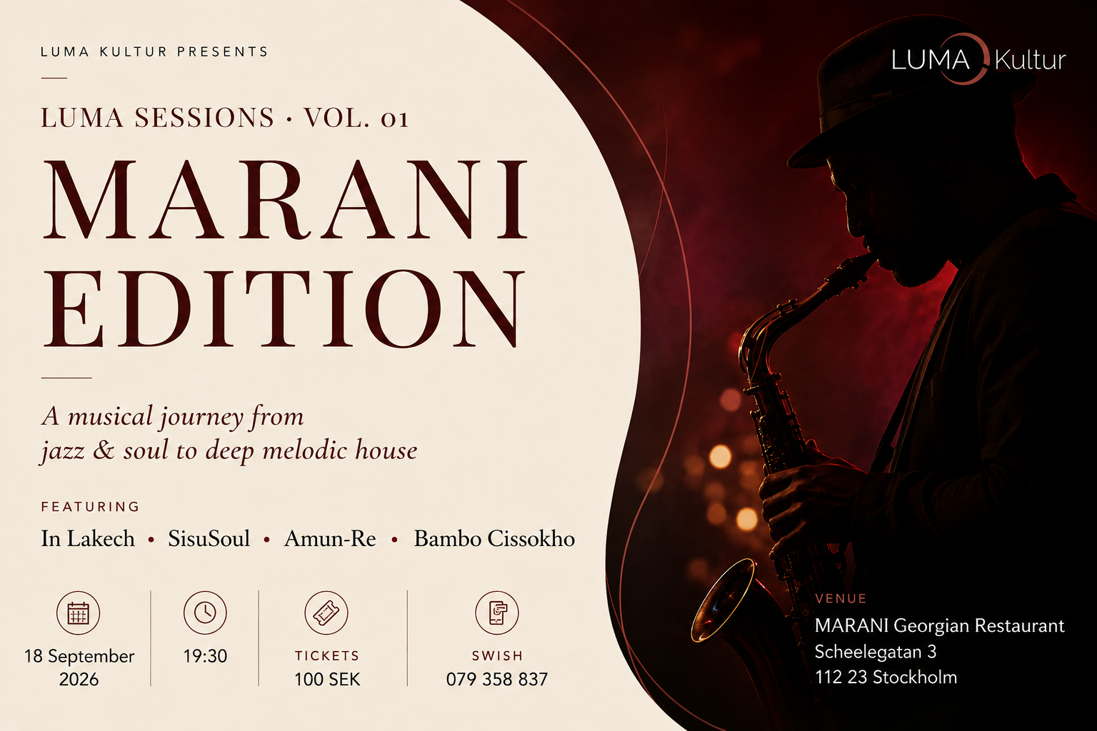 LUMA Sessions · Marani Edition